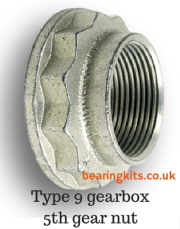 ford type 9 gearbox nut