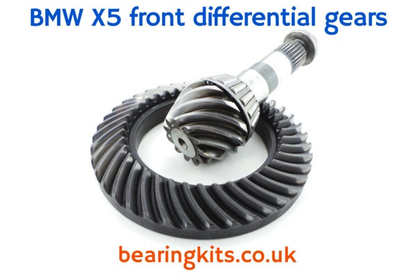 bmw x5 front diff gears ratio
