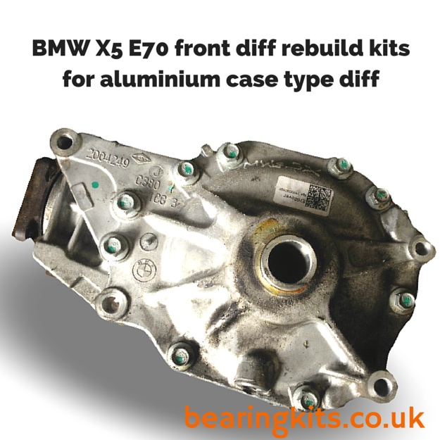 bmw x5 e70 front diff problems