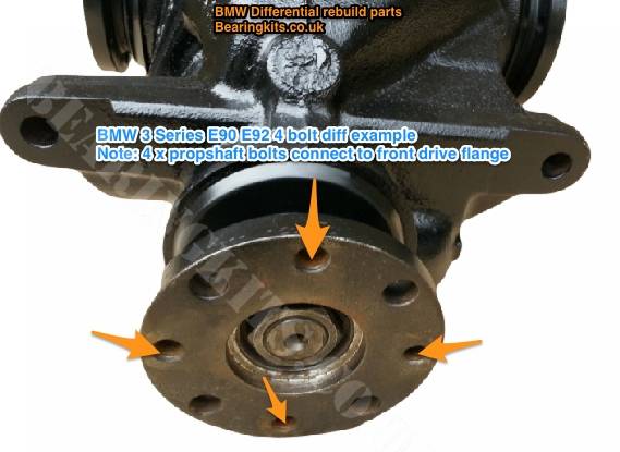 Bmw differential part numbers