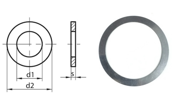 axle diff pinion shims