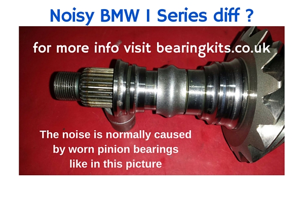 bmw 1 series diff bearing noise