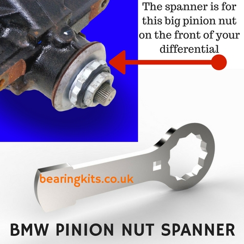 BMW pinion nut spanner