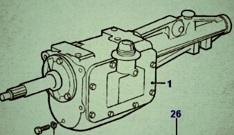 Ford Transit J2 gearbox