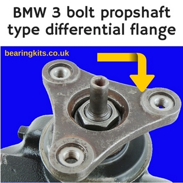 bmw differential 3 bolt diff rebuild parts