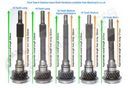 Ford Type 9 Input Shaft Lengths