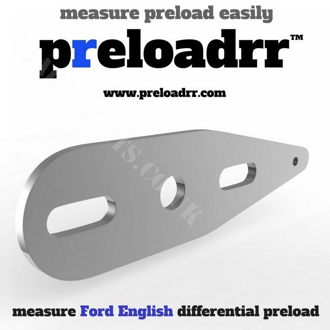FORD ENGLISH DIFF REBUILD KIT inc pinion bearing preload tool & digital measure