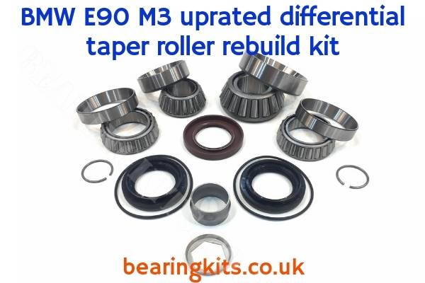 UPRATED BMW M3 E90 E92 E93 3 SERIES DIFF NOISE MASTER REBUILD KIT PRO USE