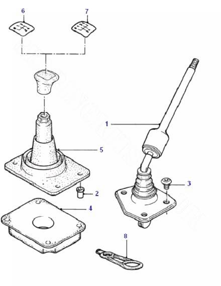 Ford sierra gearbox parts #4