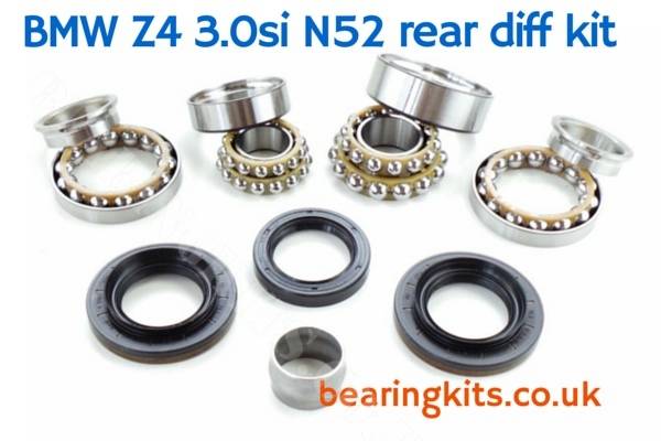 BMW Z4 E85 & E86 SERIES 3.0si N52 REAR DIFFERENTIAL NOISE REPAIR KIT