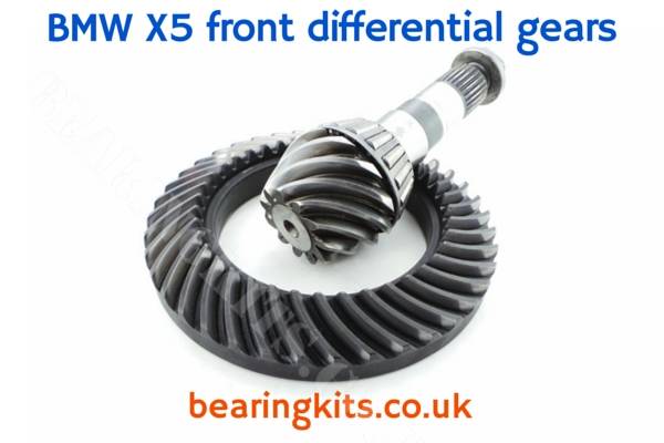 BMW X5 E70 front differential crown wheel & pinion gears for aluminium DANA diff