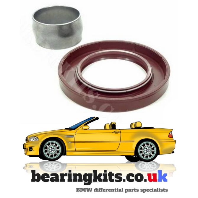 BMW M3 E46 DIFFERENTIAL PINION SEAL AND PRELOAD CRUSH SPACER