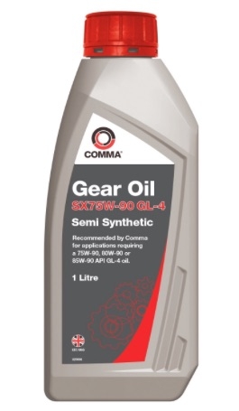 Ford Type 9 gearbox oil Comma SXGL41L 1L SX75W-90 GL-4 Semi-Synthetic Gear Oil