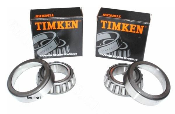 PAIR FORD LOTUS ENGLISH DIFF AXLE STANDARD BORE CARRIER SIDE TIMKEN BEARINGS