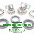 BMW X5 E70 3.0si rear differential rebuild kit bearings and seal set
