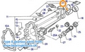 FORD TYPE 9 GEARBOX TAIL HOUSING BUSH