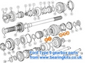Type 9 gearbox 5th gear synchro hub kit