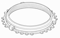 S4-18/3 GEARBOX STEEL SYNCHRO RING ZF BMW GETRIEBE
