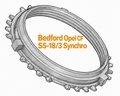 BEDFORD OPEL CF S5-18/3 ZF GEARBOX STEEL SYNCHRO RING GETRIEBE