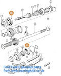 PAIR FORD PINTO RS2000 TYPE E GEARBOX BEARINGS