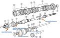 FORD CORTINA TYPE 3 GEARBOX REBUILD KIT