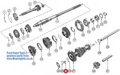 FORD CAPRI TYPE 5 LAYGEAR NEEDLE BEARINGS