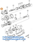 TYPE E PINTO GEARBOX CRANKSHAFT SPIGOT BEARING