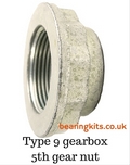 TYPE 9 GEARBOX LAYGEAR REAR 5TH GEAR NUT