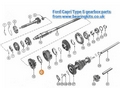 FORD TRANSIT J2 GEARBOX SYNCHRO RING for 2nd GEAR