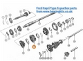 FORD TRANSIT J2 4 SPEED GEARBOX 1st/2nd SYNCHRO HUB SLIDING SLEEVE