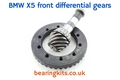 BMW X5 E70 front differential crown wheel & pinion gears for aluminium DANA diff