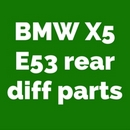 BMW X5 front and rear diff repair parts and rebuild spares