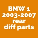 BMW 1 Series E81 E82 E87 E88 F20 F21 Differential rebuild parts